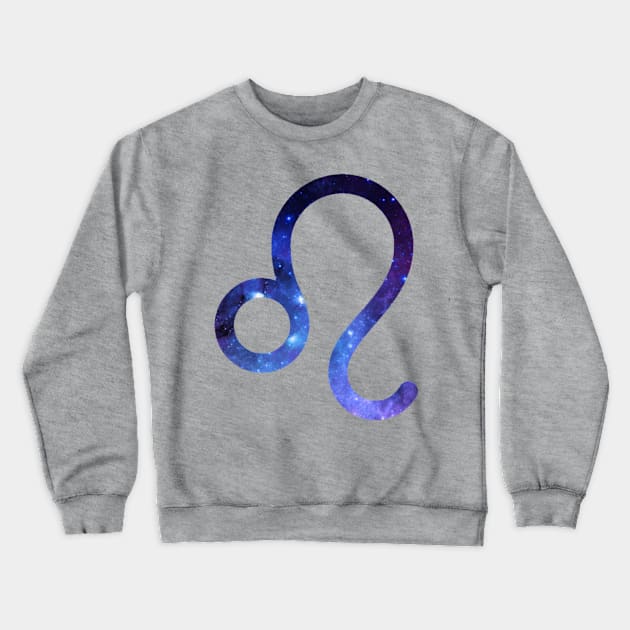 leo zodiac sign Crewneck Sweatshirt by Sloop